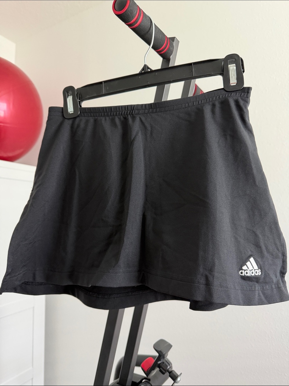 adidas Black Women's Tennis Skort with Built-In Shorts